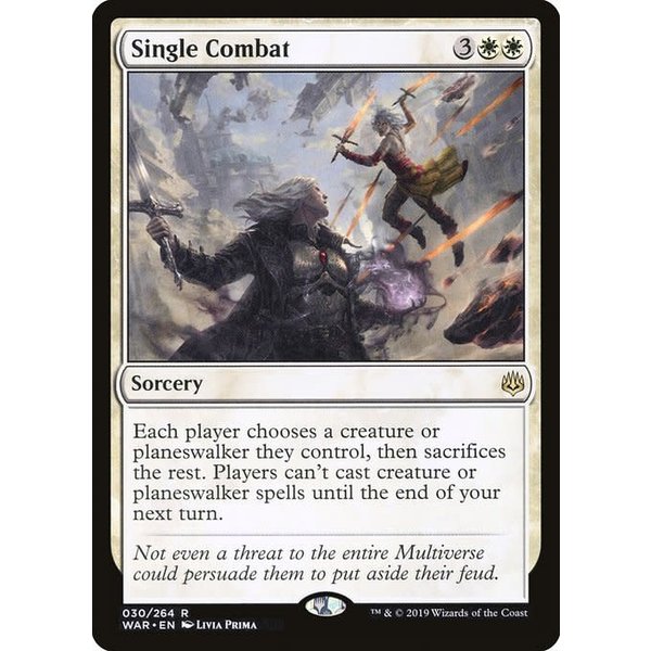 Magic: The Gathering Single Combat (030) Lightly Played