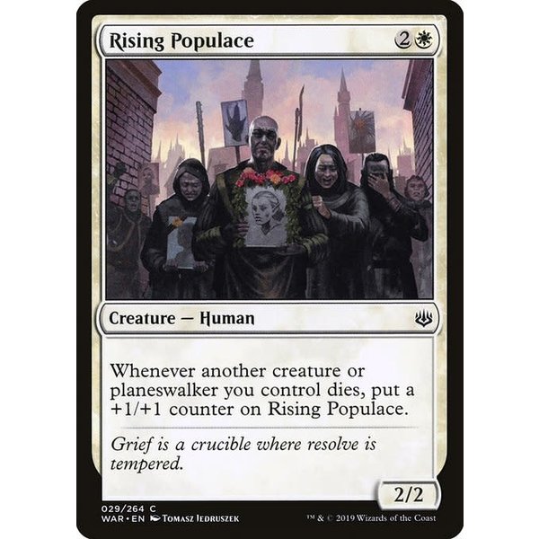 Magic: The Gathering Rising Populace (029) Lightly Played
