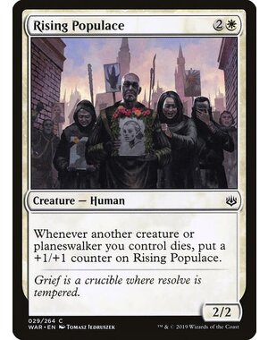 Magic: The Gathering Rising Populace (029) Near Mint