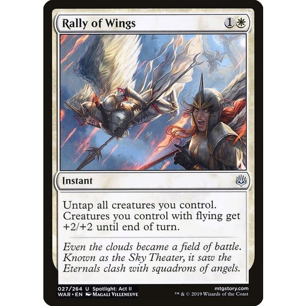 Magic: The Gathering Rally of Wings (027) Lightly Played