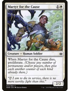 Magic: The Gathering Martyr for the Cause (023) Lightly Played