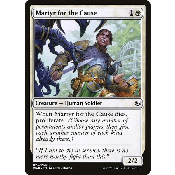 Magic: The Gathering Martyr for the Cause (023) Lightly Played