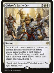 Magic: The Gathering Gideon's Battle Cry (267) Lightly Played