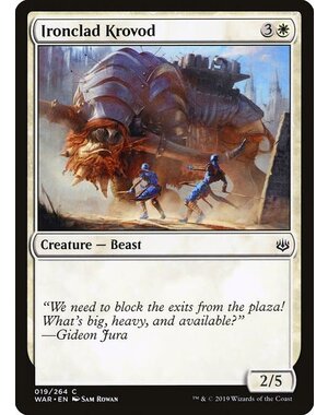 Magic: The Gathering Ironclad Krovod (019) Lightly Played