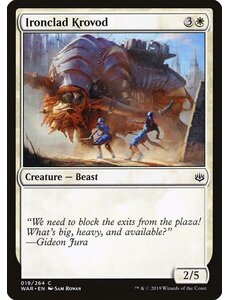 Magic: The Gathering Ironclad Krovod (019) Near Mint