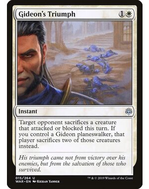 Magic: The Gathering Gideon's Triumph (015) Lightly Played