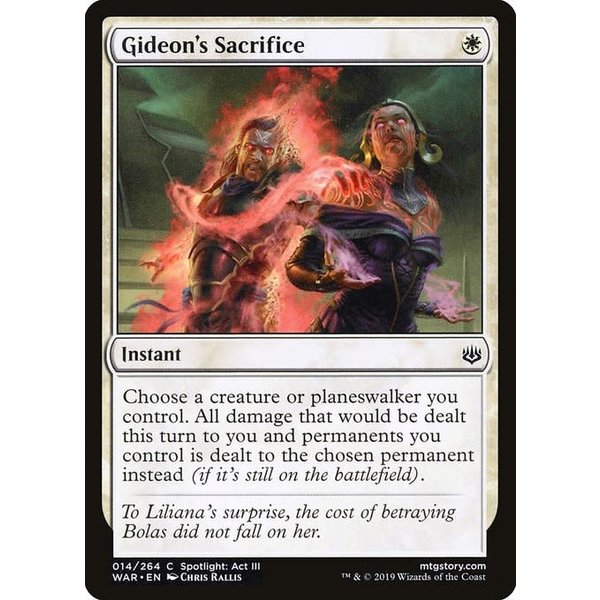 Magic: The Gathering Gideon's Sacrifice (014) Lightly Played