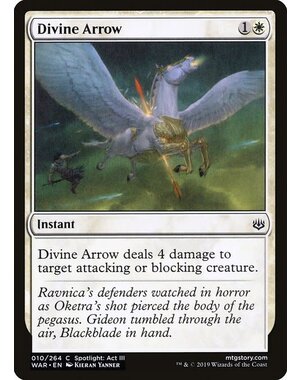 Magic: The Gathering Divine Arrow (010) Heavily Played