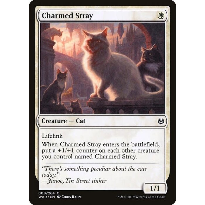 Magic: The Gathering Charmed Stray (008) Near Mint