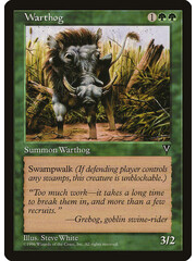 Magic: The Gathering Warthog (124) Lightly Played