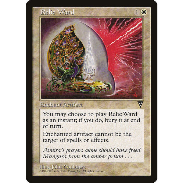 Magic: The Gathering Relic Ward (016) Lightly Played