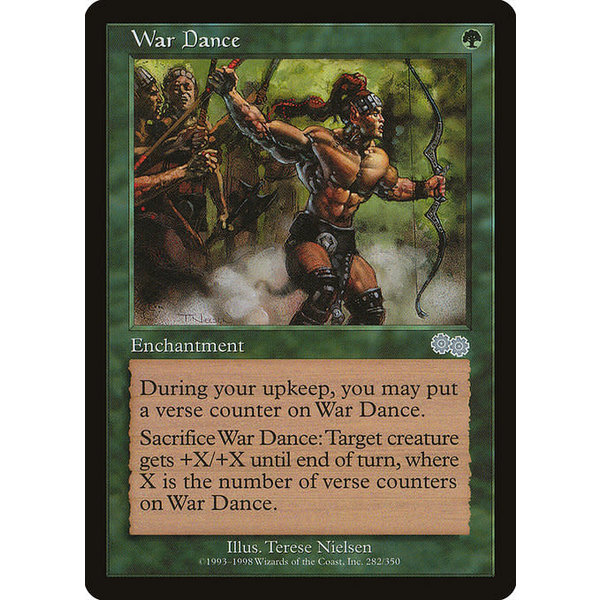 Magic: The Gathering War Dance (282) Lightly Played