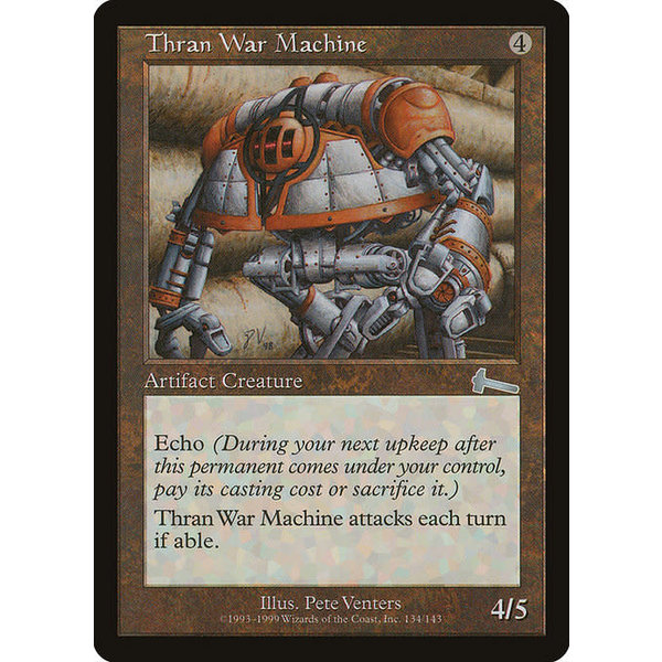 Magic: The Gathering Thran War Machine (134) Lightly Played
