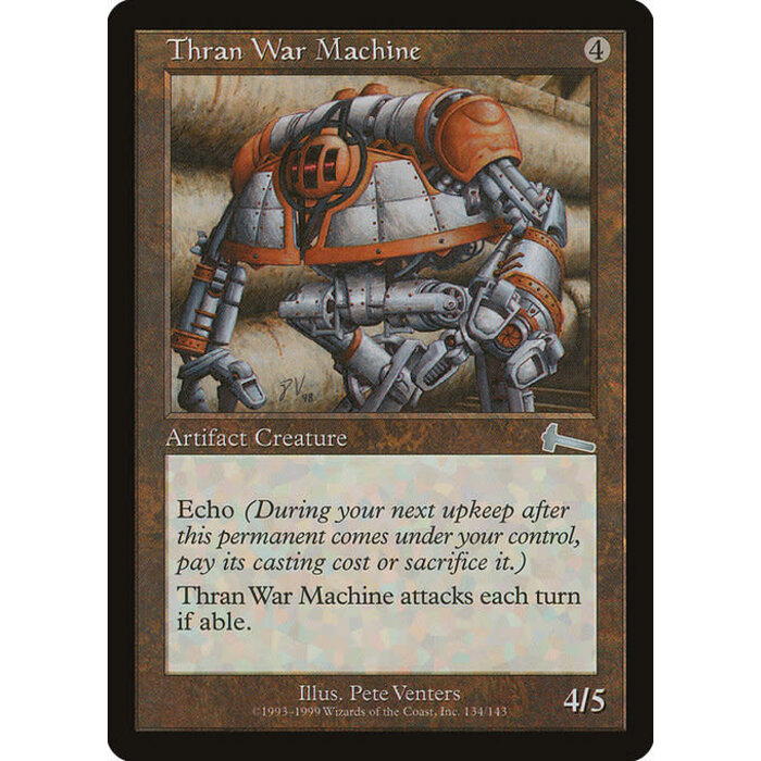 Magic: The Gathering Thran War Machine (134) Lightly Played