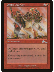 Magic: The Gathering Ghitu War Cry (078) Lightly Played