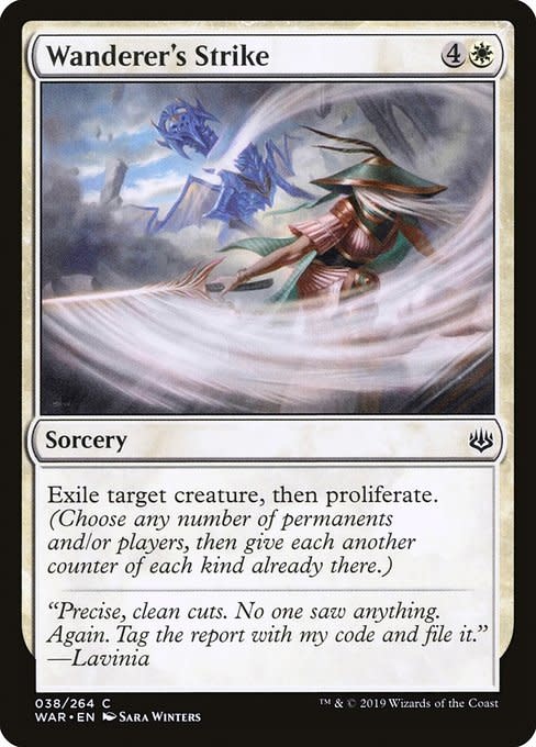 Magic: The Gathering Wanderer's Strike (038) Near Mint - Kingslayer Games