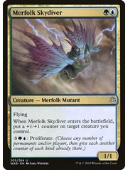 Magic: The Gathering Merfolk Skydiver (205) Lightly Played