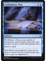 Magic: The Gathering Contentious Plan (046) Near Mint