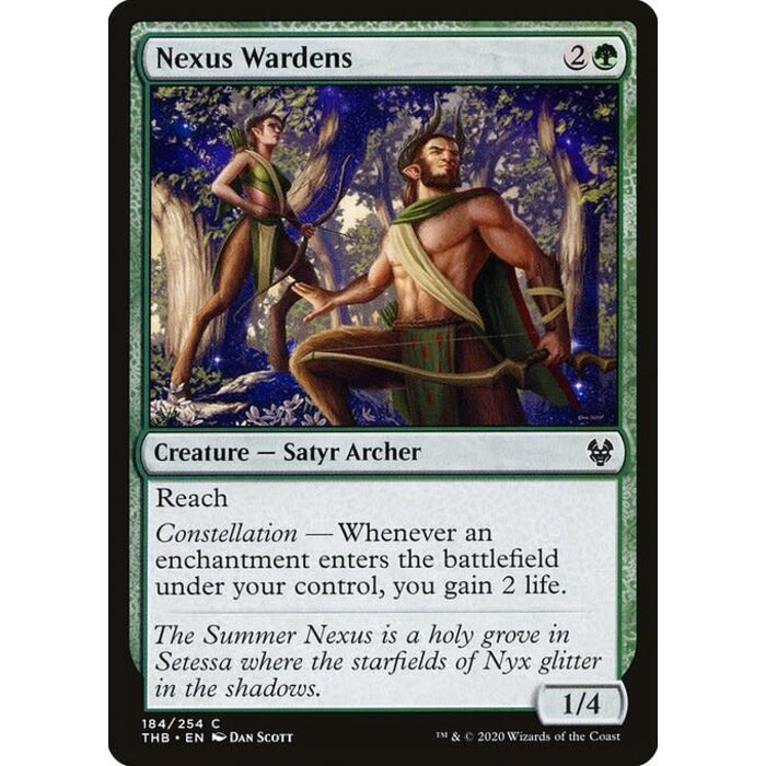 Magic: The Gathering Nexus Wardens (184) Lightly Played Foil