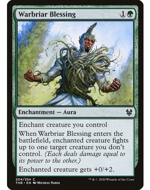 Magic: The Gathering Warbriar Blessing (204) Lightly Played