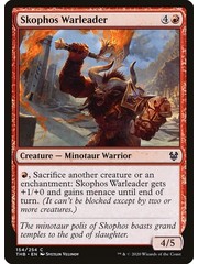 Magic: The Gathering Skophos Warleader (154) Lightly Played