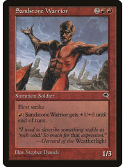 Magic: The Gathering Sandstone Warrior (199) Lightly Played