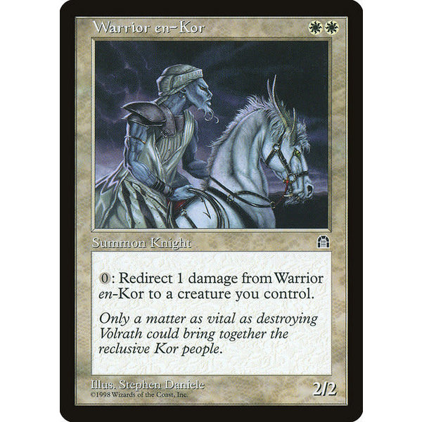 Magic: The Gathering Warrior en-Kor (023) Lightly Played