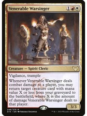 Magic: The Gathering Venerable Warsinger (246) Lightly Played