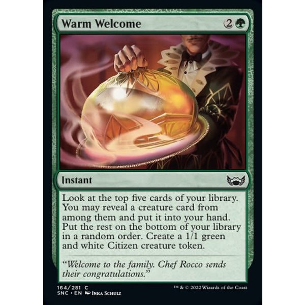 Magic: The Gathering Warm Welcome (164) Near Mint Foil