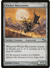 Magic: The Gathering Wicker Warcrawler (269) Moderately Played