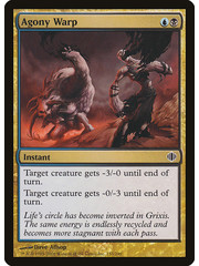 Magic: The Gathering Agony Warp (153) Lightly Played Foil