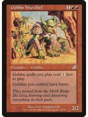 Magic: The Gathering Goblin Warchief (097) Lightly Played