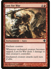 Magic: The Gathering Lust for War (157) Moderately Played