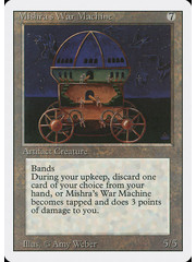 Magic: The Gathering Mishra's War Machine (266) Lightly Played