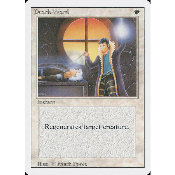 Magic: The Gathering Death Ward (016) Lightly Played