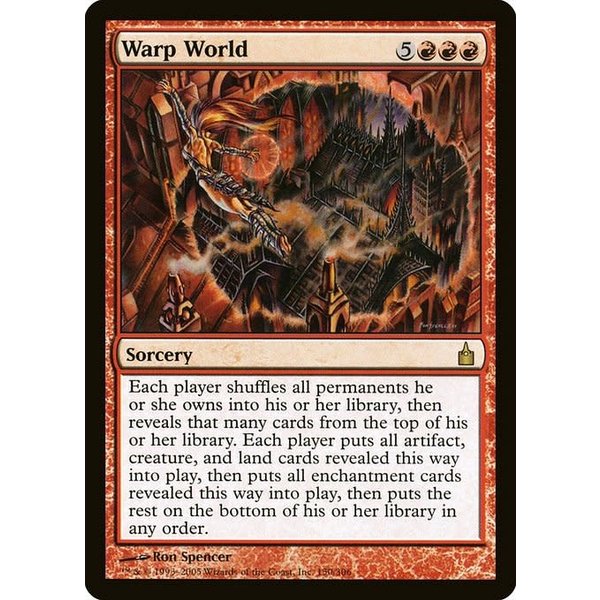 Magic: The Gathering Warp World (150) Lightly Played