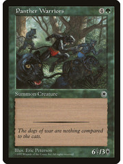 Magic: The Gathering Panther Warriors (180) Lightly Played
