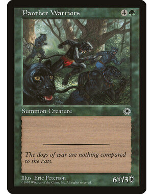 Magic: The Gathering Panther Warriors (180) Lightly Played