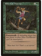 Magic: The Gathering Elite Cat Warrior (163) Lightly Played