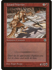 Magic: The Gathering Lizard Warrior (139) Lightly Played