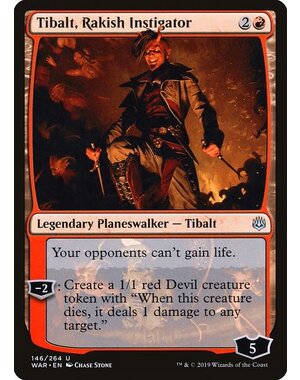 Magic: The Gathering Tibalt, Rakish Instigator (146) Lightly Played