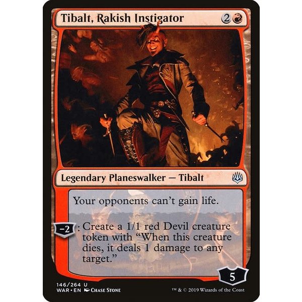 Magic: The Gathering Tibalt, Rakish Instigator (146) Lightly Played