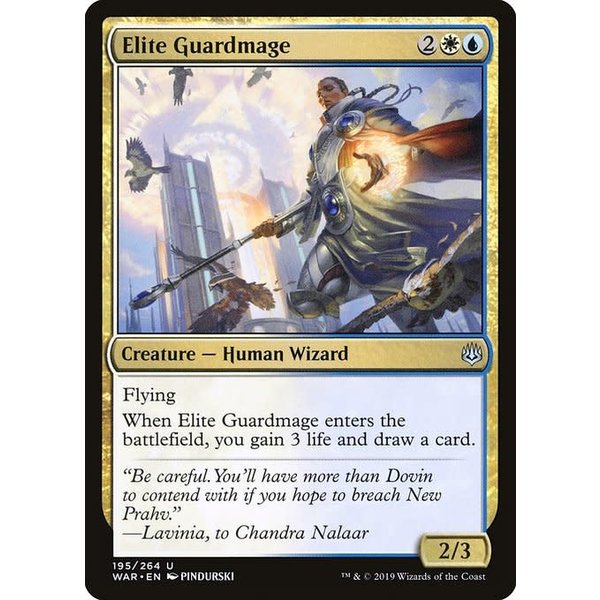 Magic: The Gathering Elite Guardmage (195) Near Mint