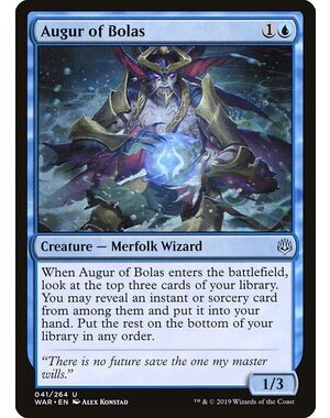 Magic: The Gathering Augur of Bolas (041) Lightly Played