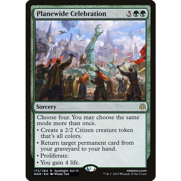 Magic: The Gathering Planewide Celebration (172) Lightly Played