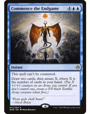 Magic: The Gathering Commence the Endgame (045) Lightly Played Foil - Japanese