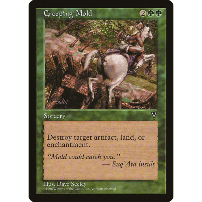 Magic: The Gathering Creeping Mold (103) Lightly Played