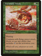 Magic: The Gathering Katabatic Winds (109) Lightly Played