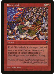 Magic: The Gathering Rock Slide (092) Lightly Played