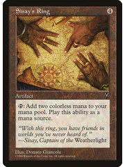 Magic: The Gathering Sisay's Ring (154) Lightly Played